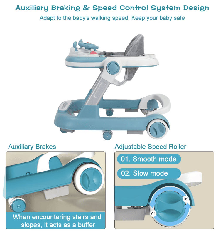 2 in 1 Baby Walker