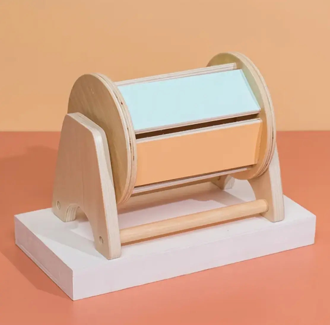 Montessori Wooden Musical Drum - Little Aron