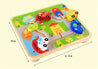 Wooden Fruits Vegetables Cut Chile Set