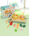 Montessori Wooden Sam Kitchen Set - Little Aron