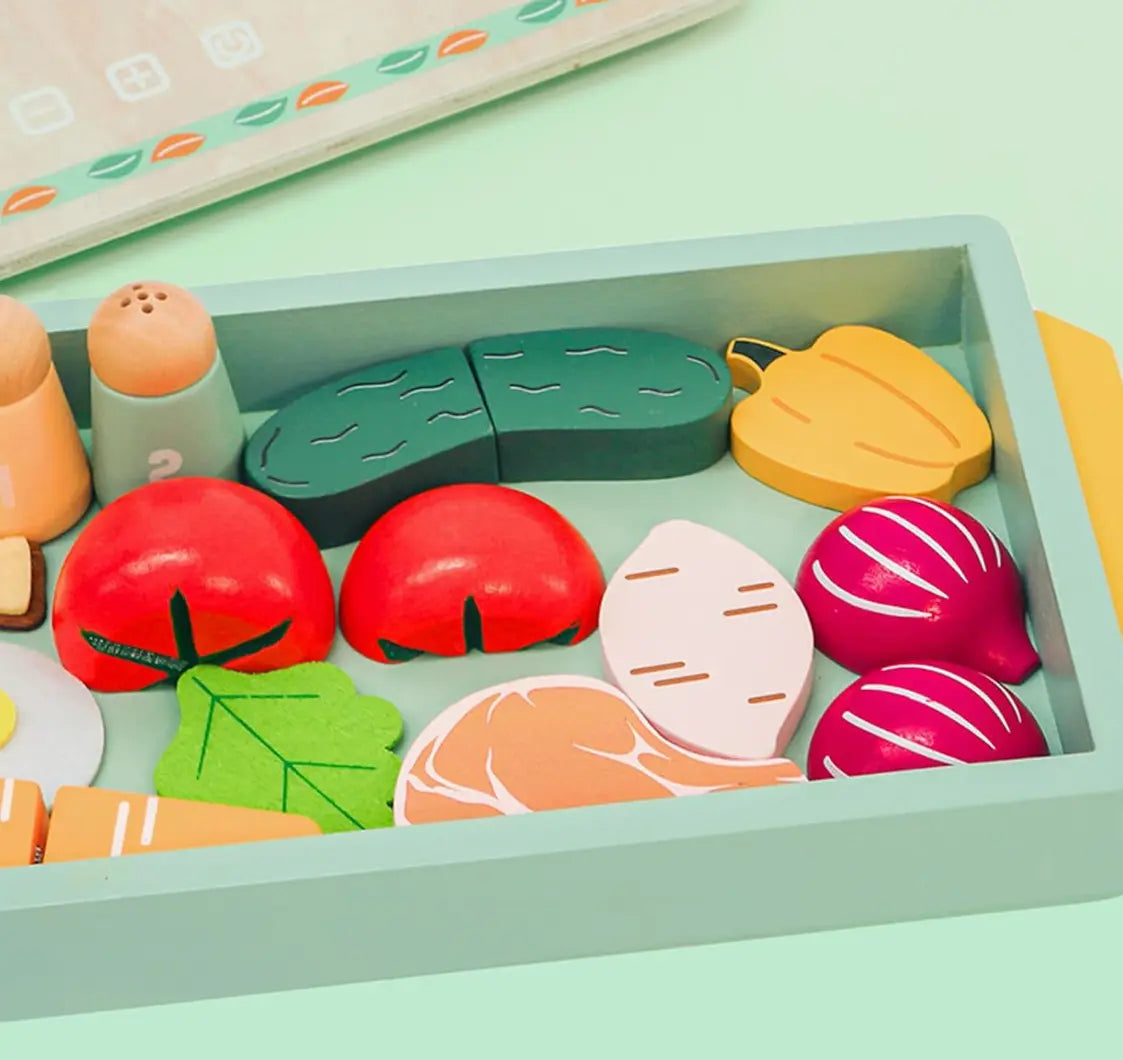 Montessori Wooden Sam Kitchen Set - Little Aron