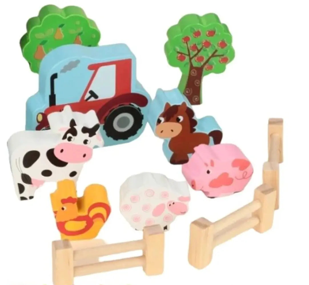Montessori Farm Tray Activity Little Aron
