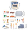 Montessori Complet Oven Set Wooden Dimension