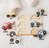  Montessori Car Puzzle Board