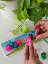 Montessori  Caterpillar Threading