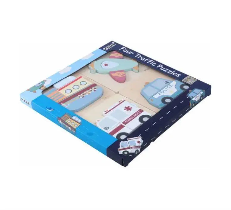 Montessori Traffic Puzzle Kit