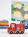 Montessori Traffic Sound Puzzle Little Aron