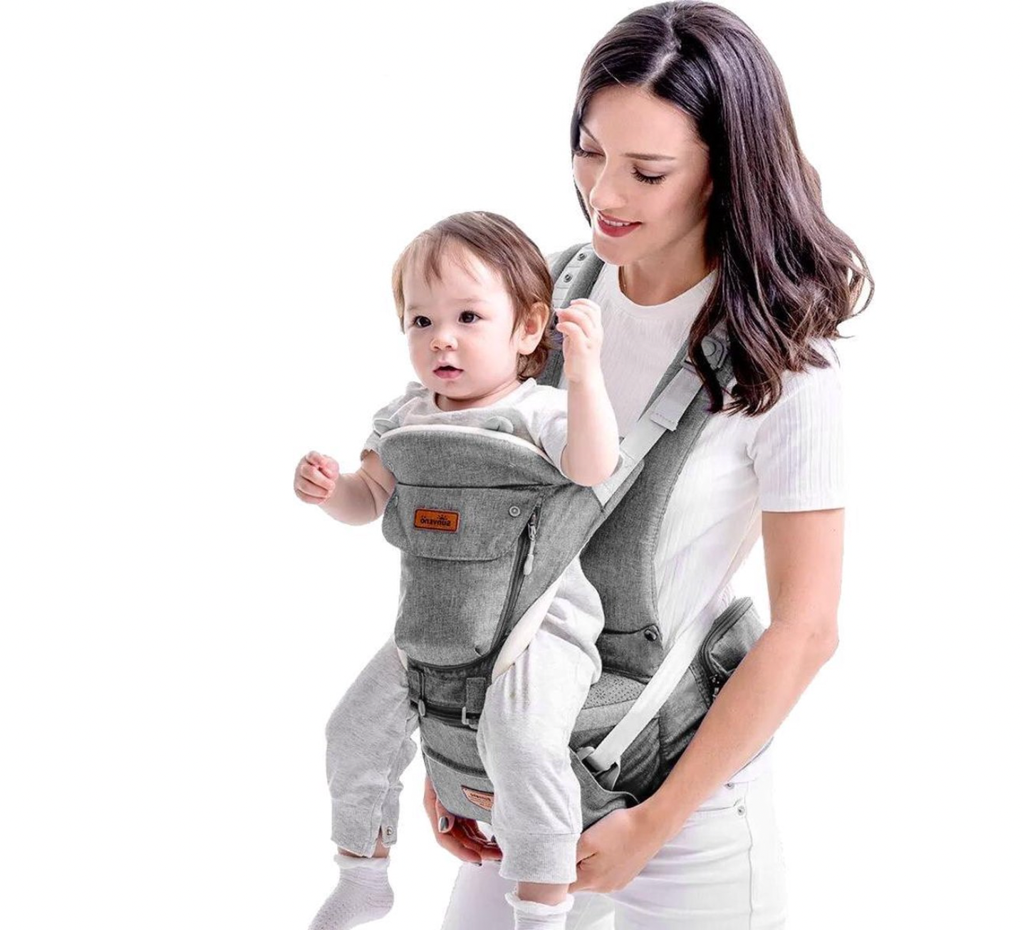 Baby Hipseat Ergonomic Carrier 6-in-1