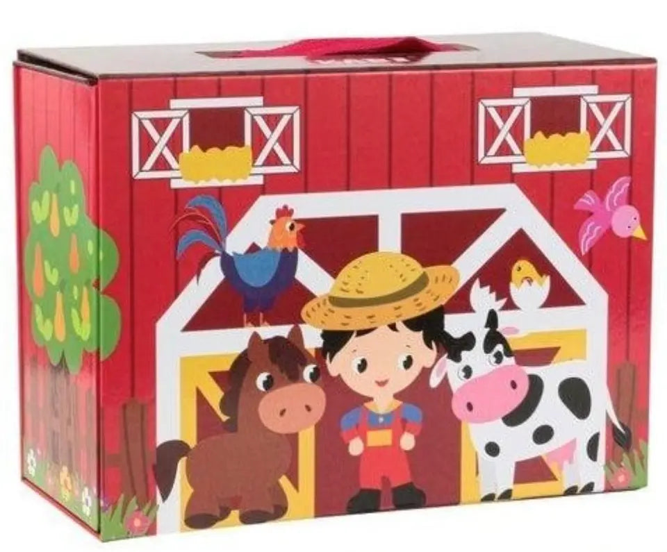 Montessori Farm Tray Activity Little Aron