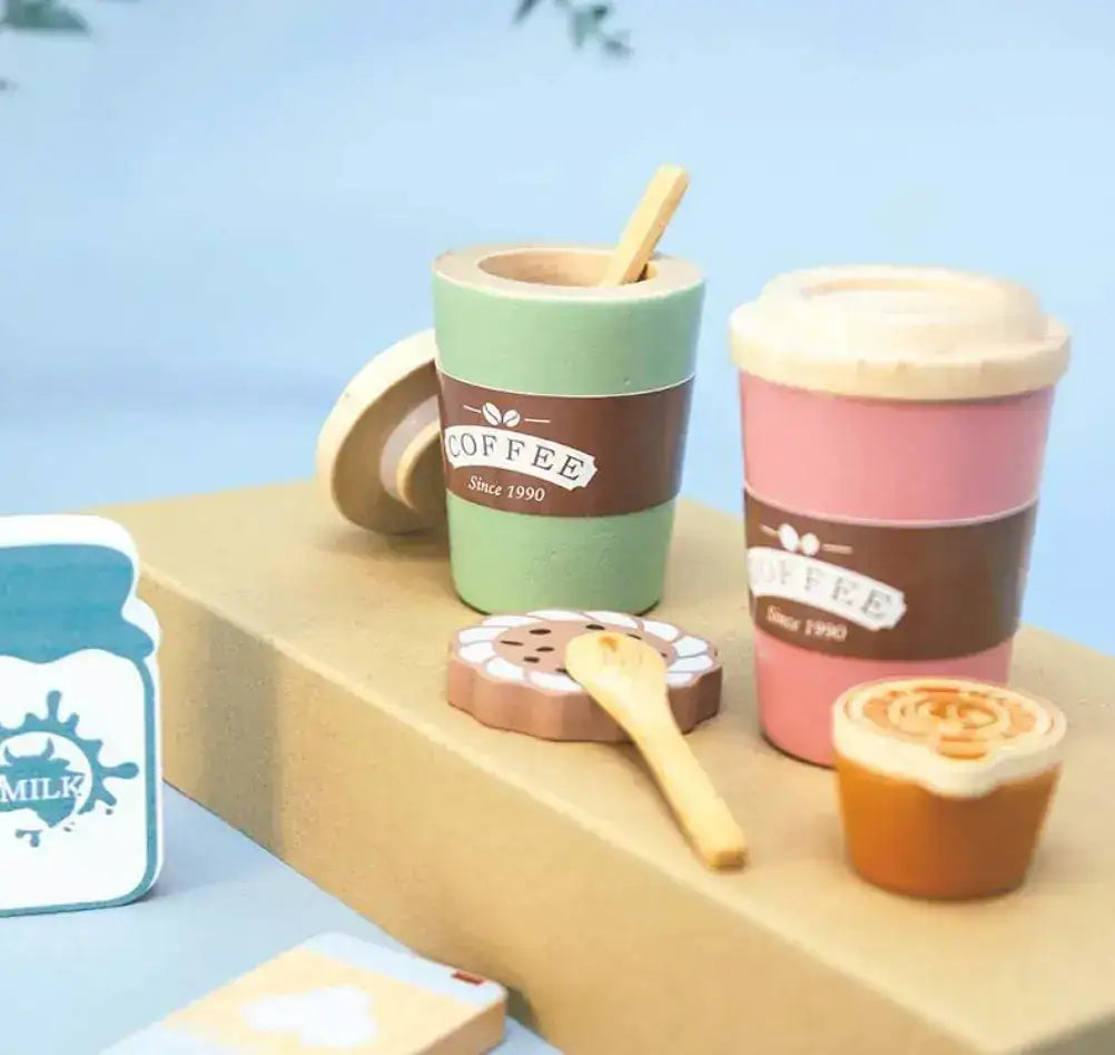 Montessori Coffee Time Set Little Aron