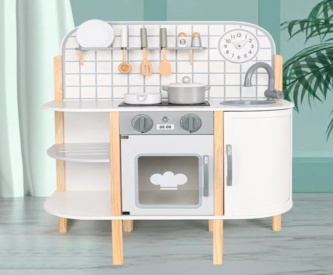 Montessori Wooden Kitchen Little Aron