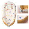 Lemon Rainbow Cotton Baby Nest - Little Aron