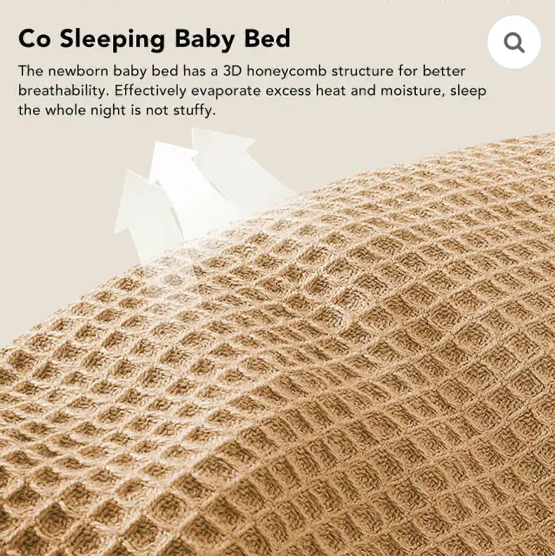 Lemon Rainbow Cotton Baby Nest - Little Aron