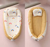 Lemon Rainbow Cotton Baby Nest - Little Aron