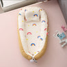 Lemon Rainbow Cotton Baby Nest - Little Aron