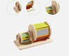  Montessori 2-in-1 Musical Drum Complete Activity