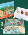 Montessori Animal Threading Wooden Toys