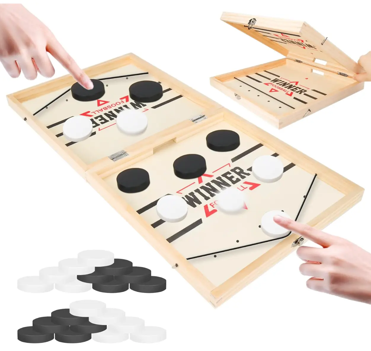 Montessori Fast Sling Puck Game