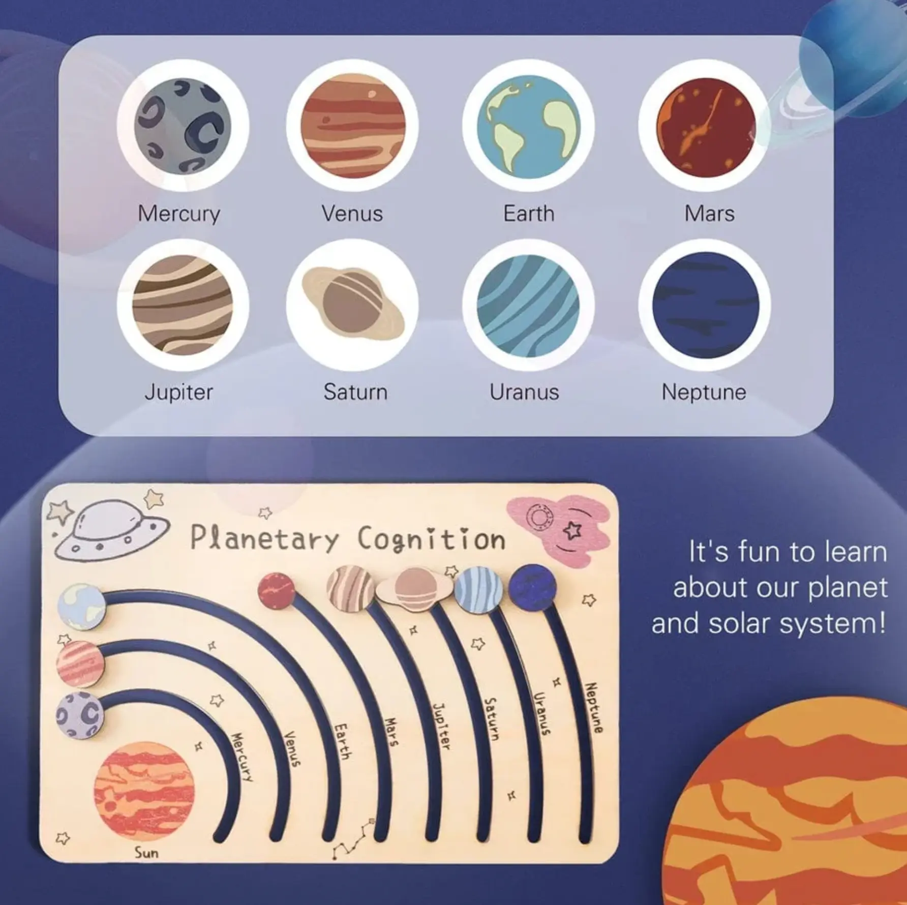 Montessori Solar System Puzzle