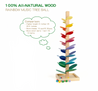 Montessori Wooden Ball Track - Rainbow Tree With Musical Toy