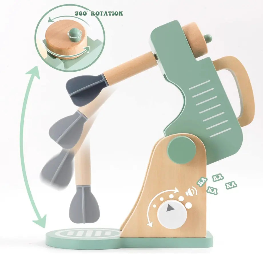 Montessori Wooden Blender toys