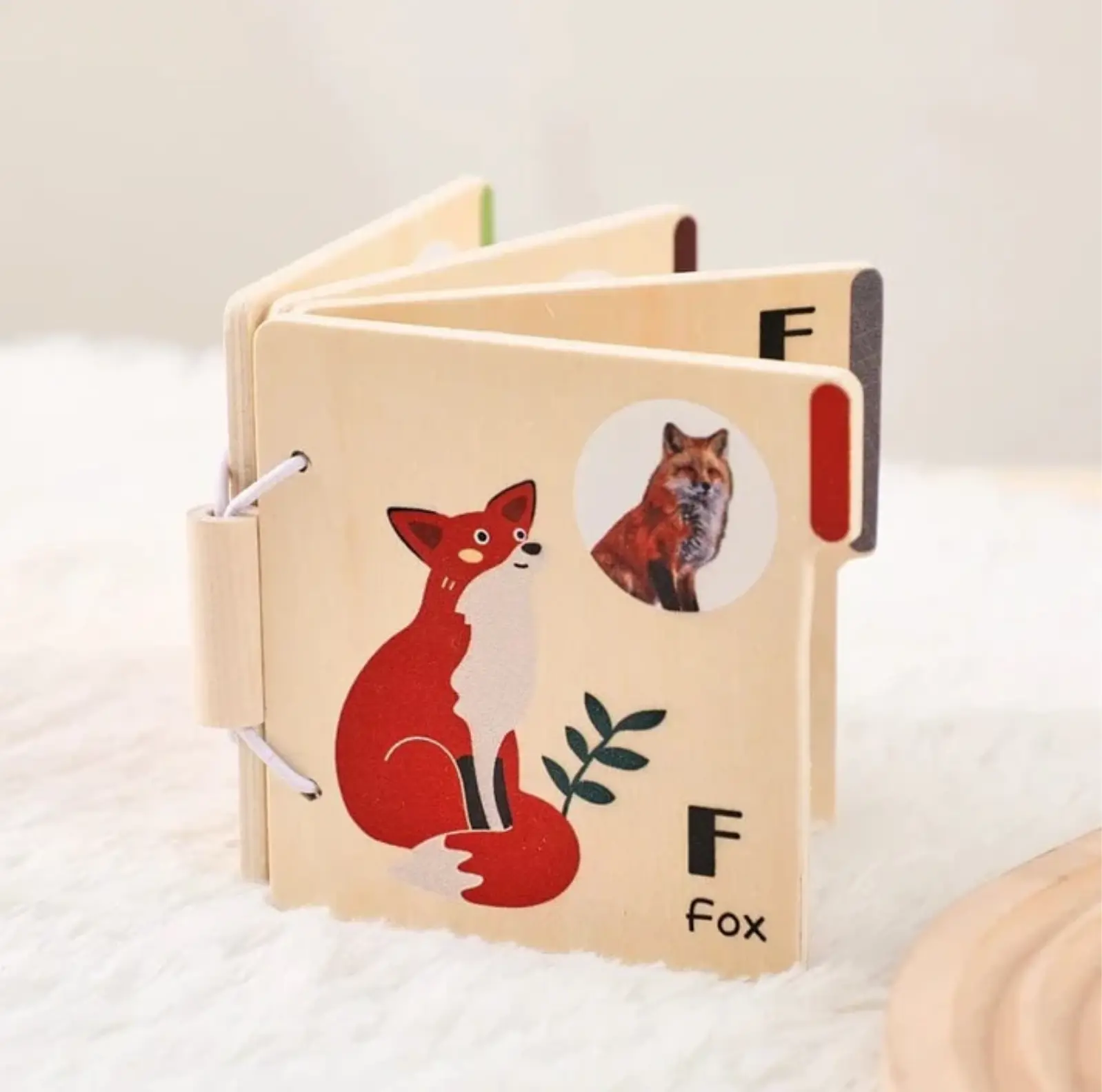Montessori Wooden Book Teaching Aids Complete Learning