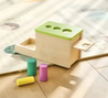 Montessori Wooden Peg Drop Complete Activity