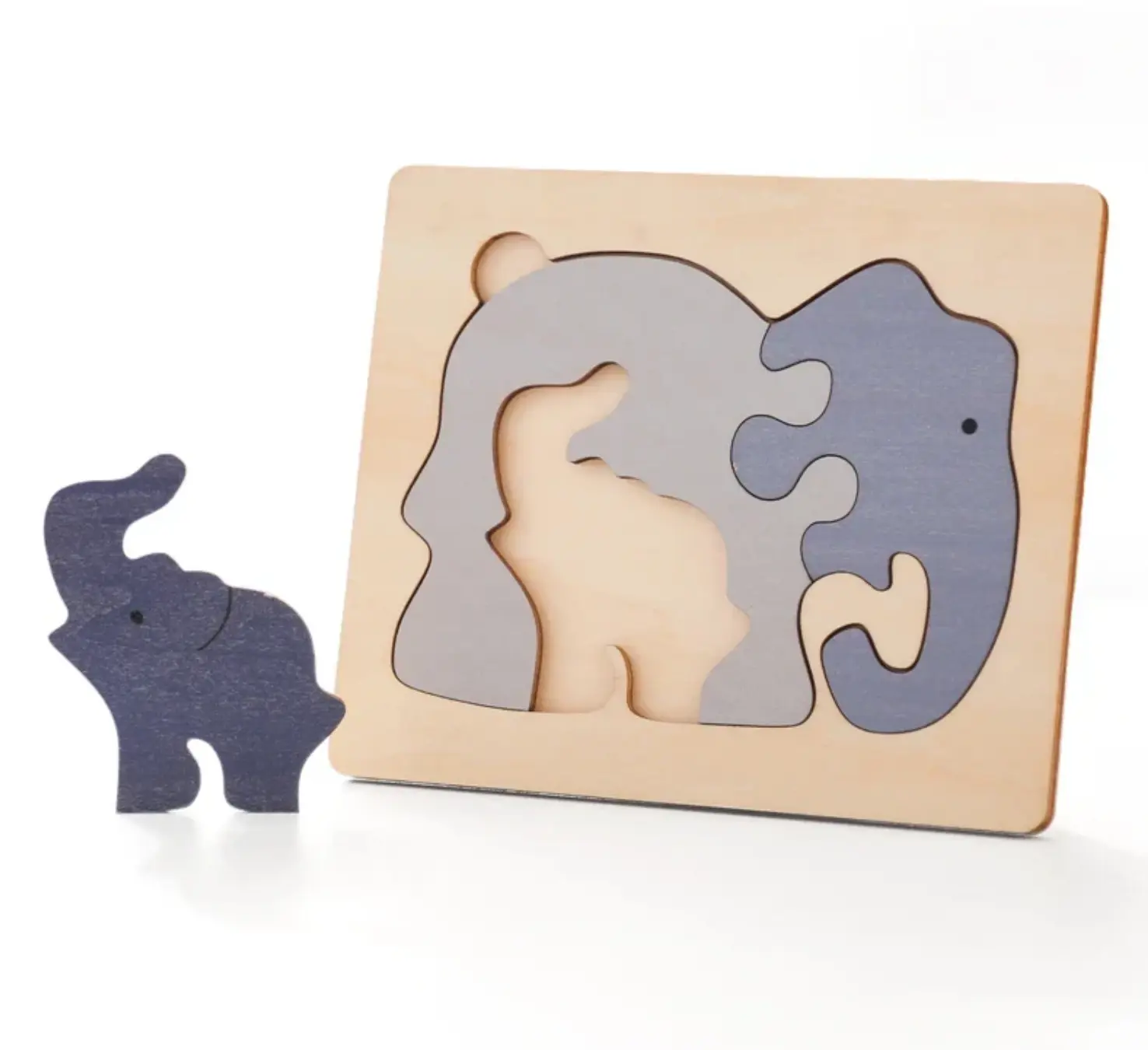 Montessori Zoon Wooden Puzzle