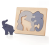 Montessori Zoon Wooden Puzzle