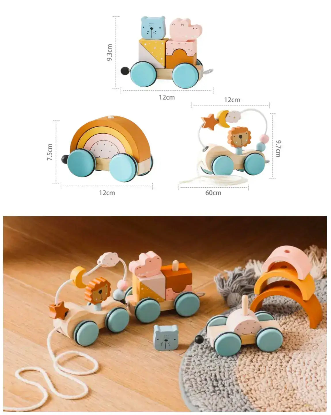 Montessori Block Train