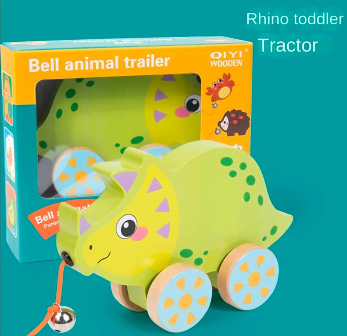 Montessori Rhinoceros Tractor - Little Aron