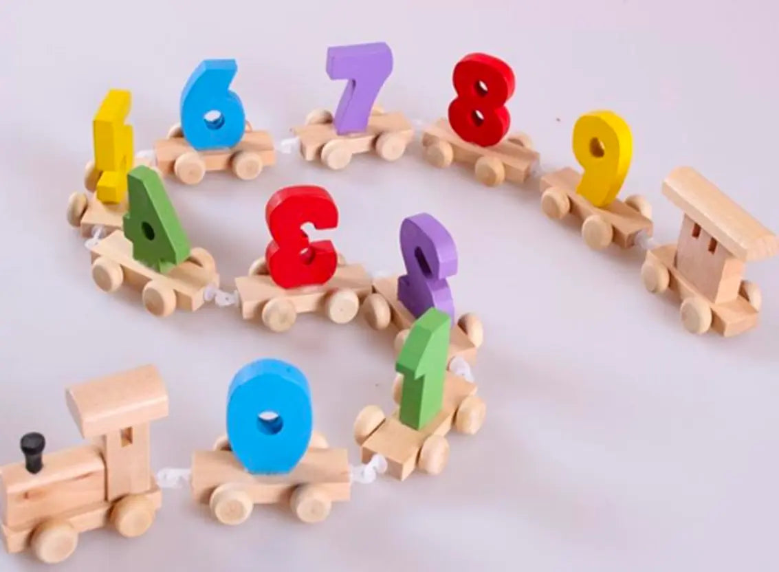 Montessori Numerous Train - Little Aron