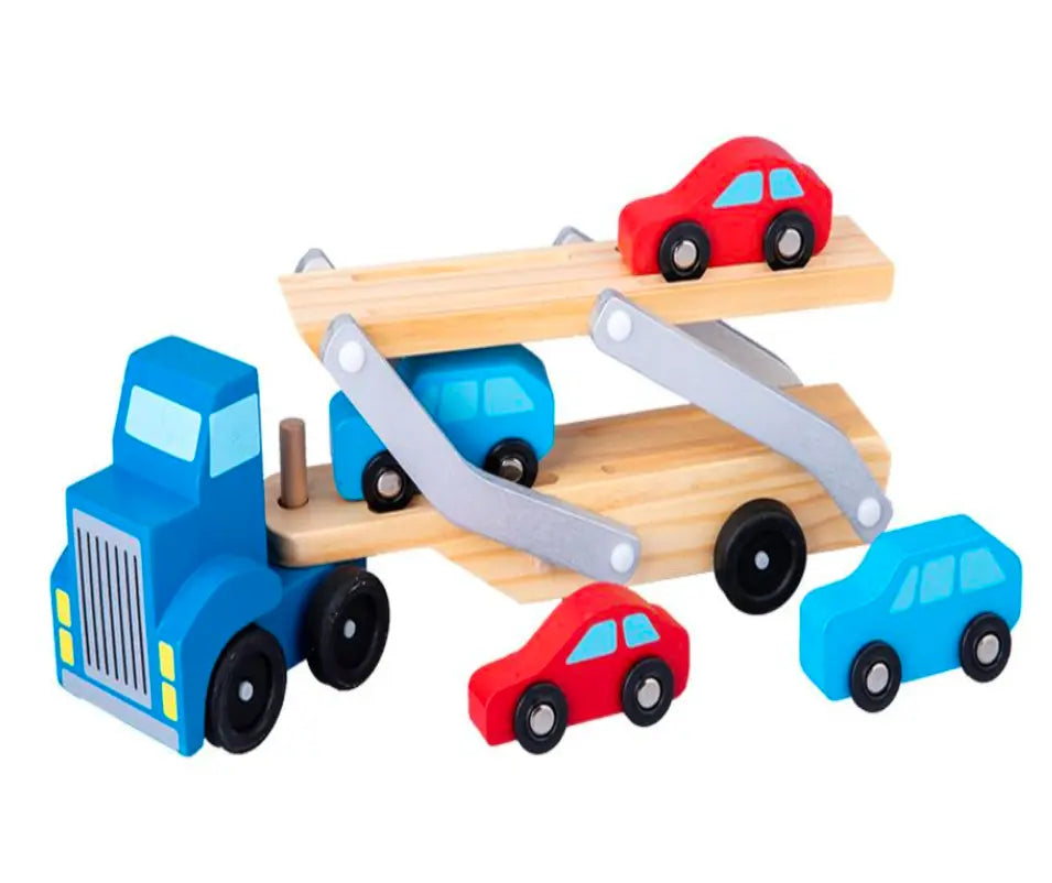 Montessori Wooden Double-Deck - Little Aron