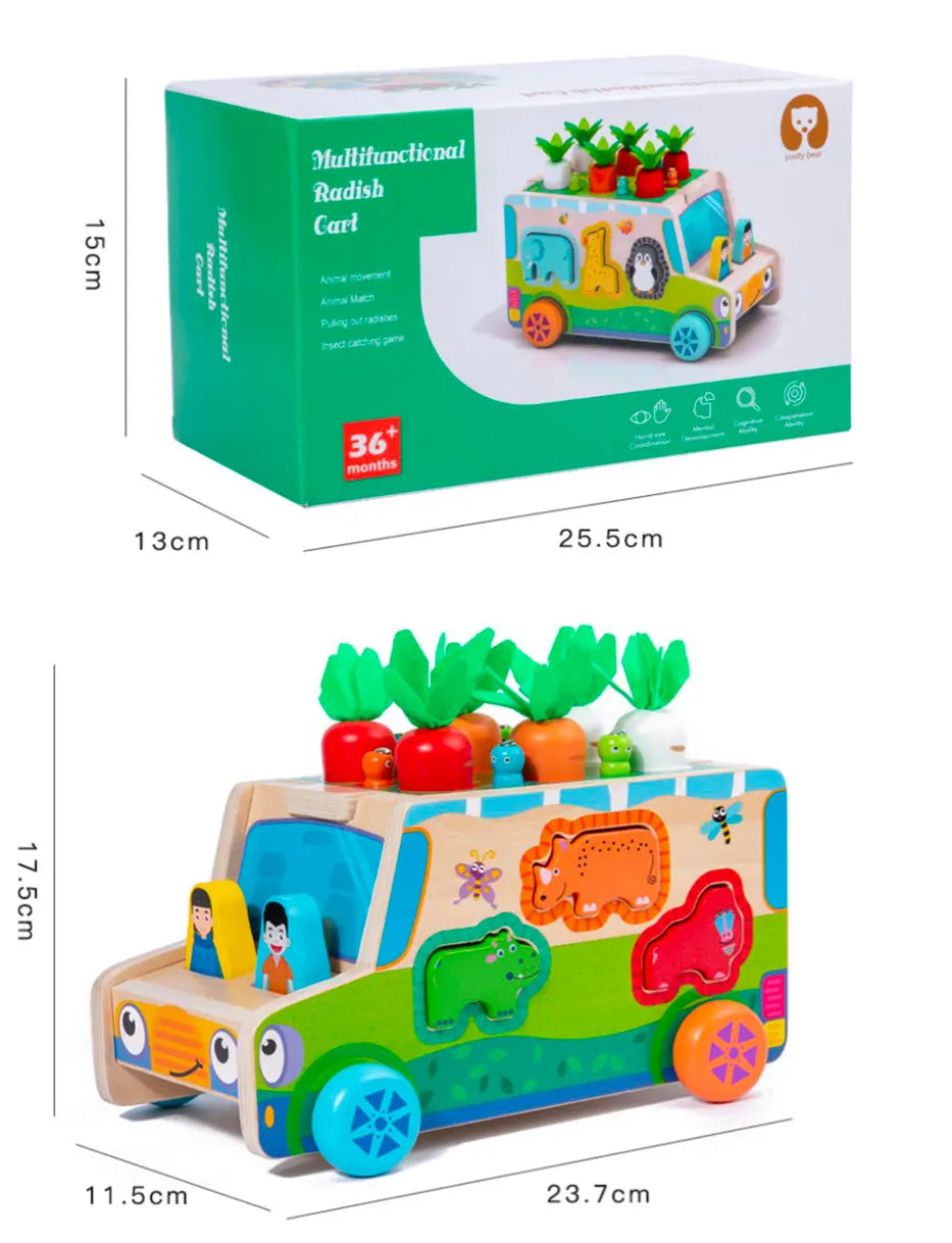  Montessori Radish Pairing Car