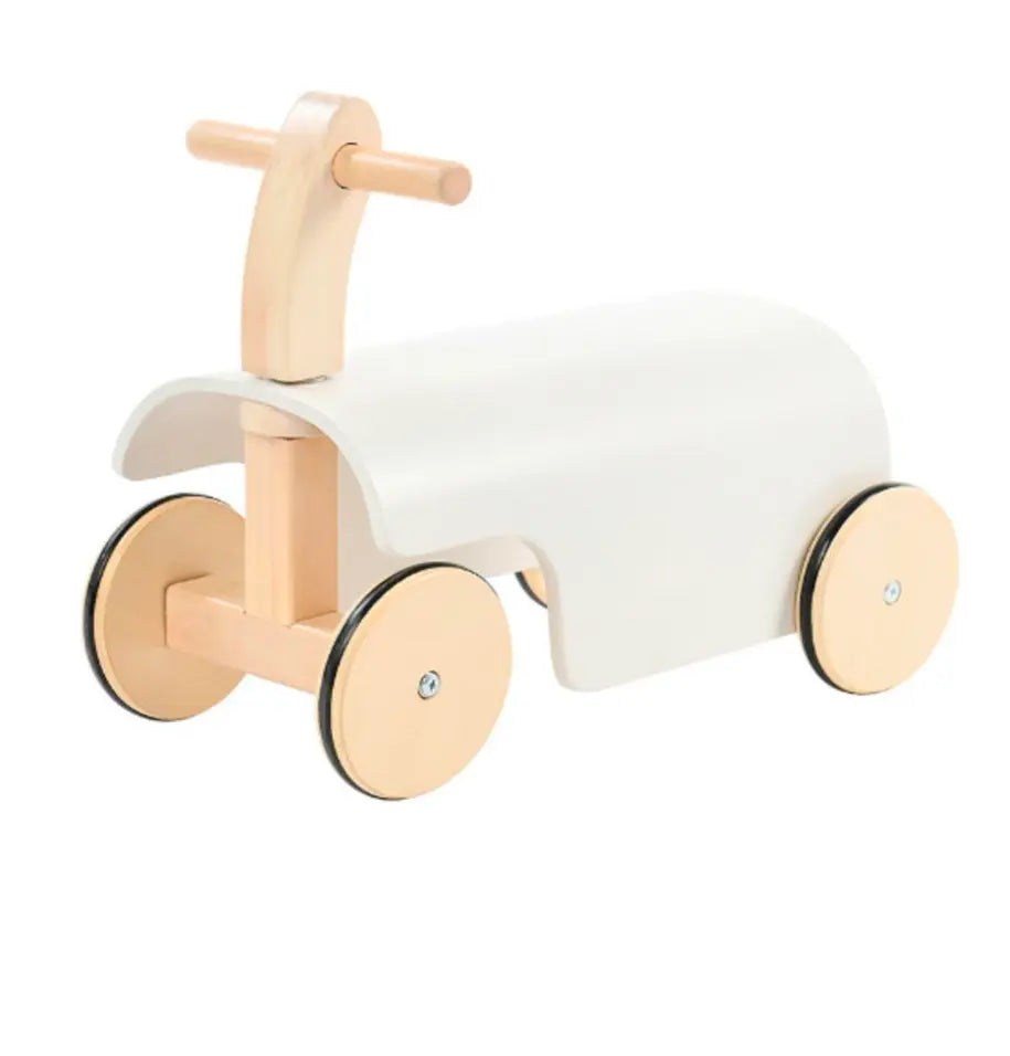 Montessori Wooden Power-Assisted Vehicle Set - Little Aron