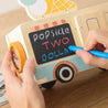 Montessori Wooden Letter Cart - Little Aron