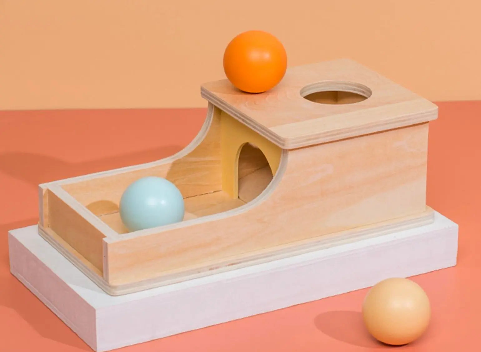 Montessori Wooden Target Box Learning Set - Little Aron