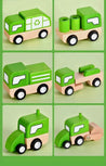 Montessori Environmental Protection Vehicles Set - Little Aron
