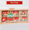 Montessori Wooden Firefighting Rescue Vehicle - Little Aron