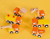 Montessori Wooden Unit Construction Truck Set - Little Aron