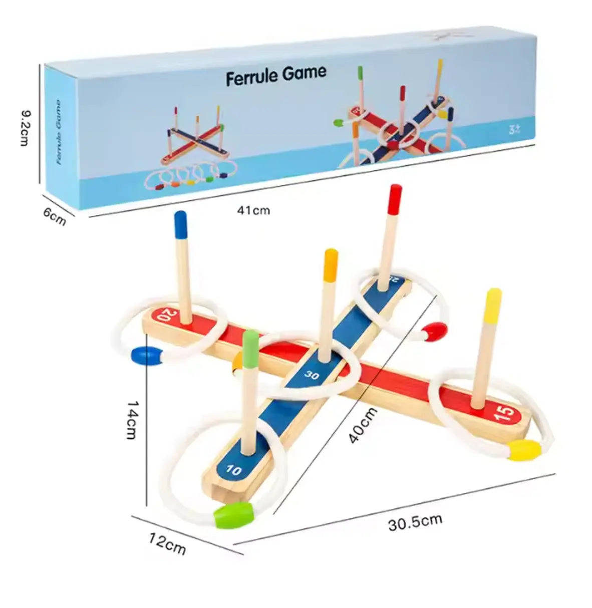Montessori Wooden Twist & Track Ferrule Maze - Little Aron