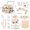 Montessori Wooden Multifunction Baby Walker Set - Little Aron