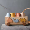 Montessori Wooden Animals & Weather Learning - Little Aron