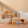 Montessori Wooden Animals & Weather Learning - Little Aron