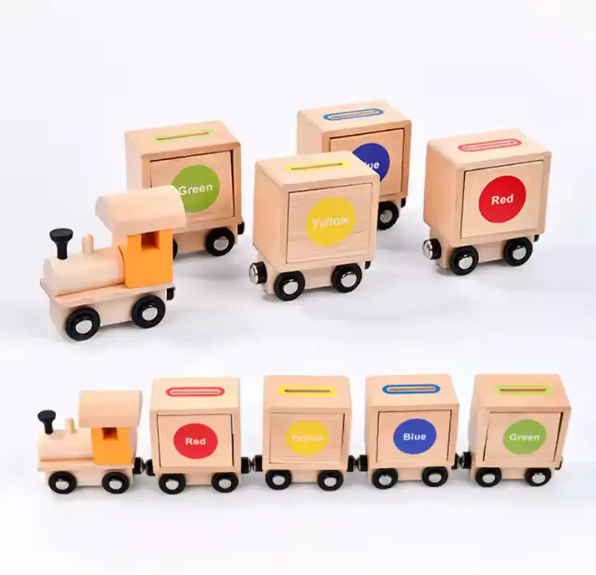 Magnetic Coin-Operated Train - Little Aron