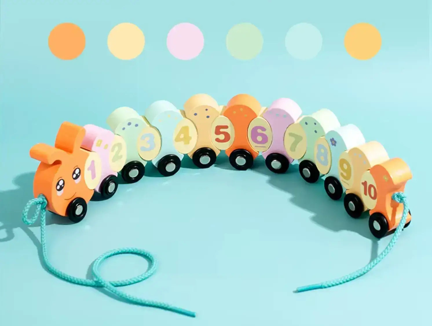Macaron Caterpillar Digital Train - Little Aron