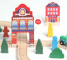 Montessori Wooden Circular Train Track Set - Little Aron