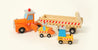 Montessori Construction Truck Wooden Toy - Little Aron