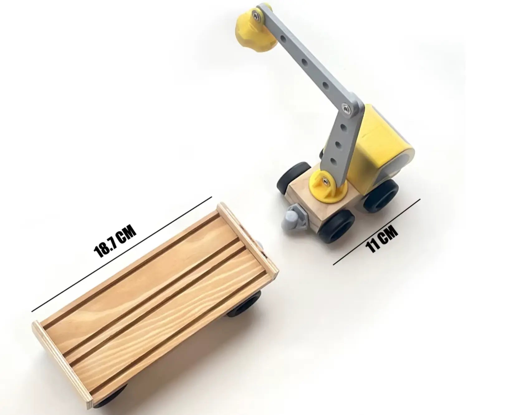  Montessori Wooden Magnetic Trolley