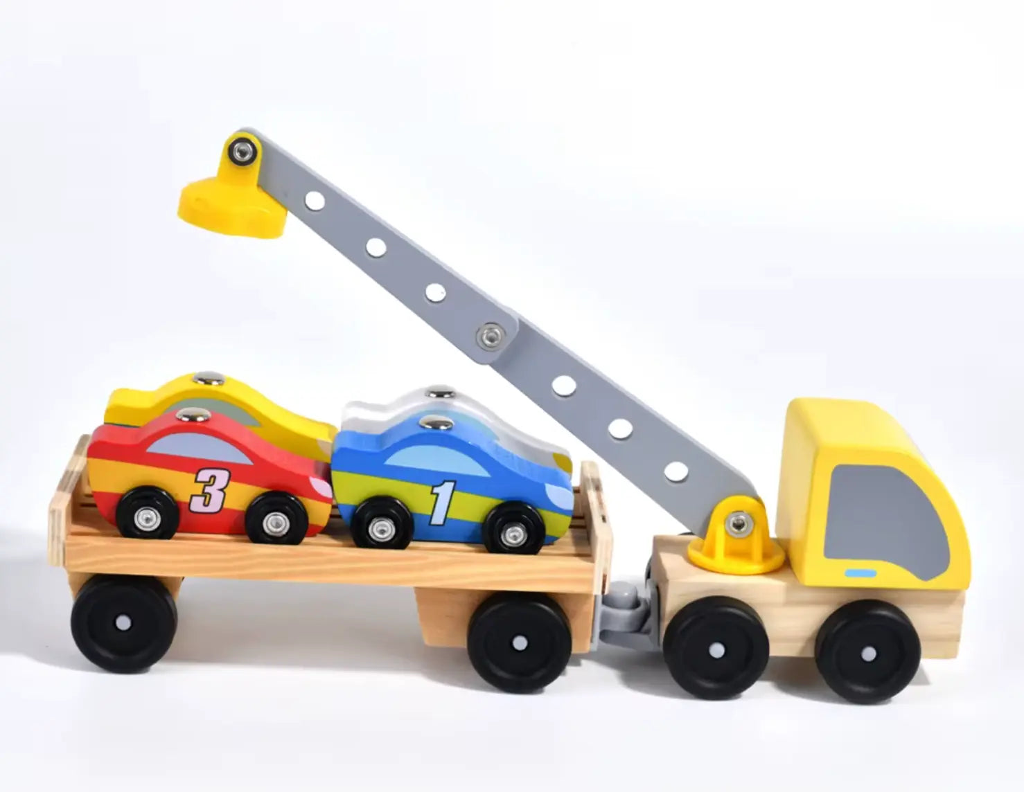  Montessori Wooden Magnetic Trolley